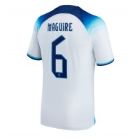 Fotballdrakt Herre England Harry Maguire #6 Hjemmedrakt VM 2022 Kortermet